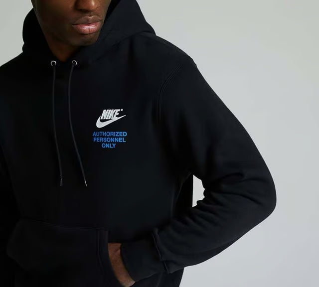 Nike Black Authorized Personnel Fleece Hoodie