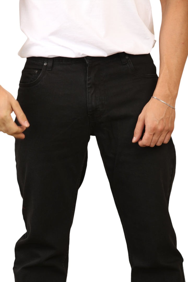 ID Mens Straight Leg Jeans Pants - 4 Colours