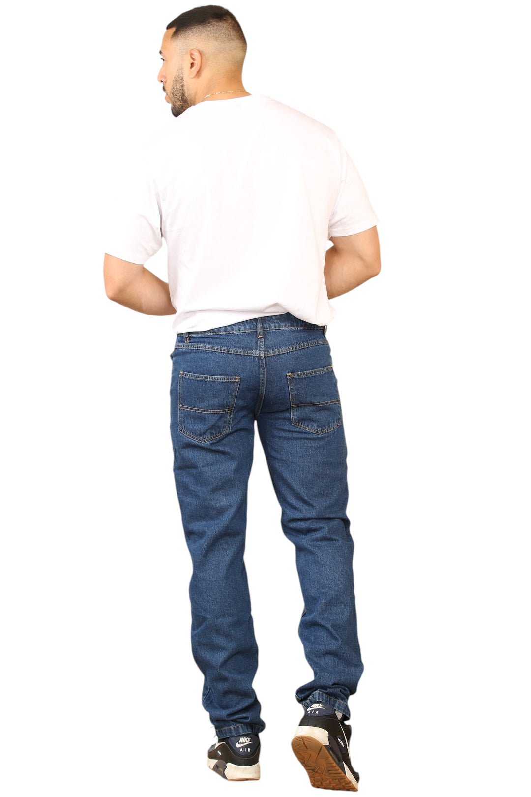 ID Mens Straight Leg Jeans Pants - 4 Colours