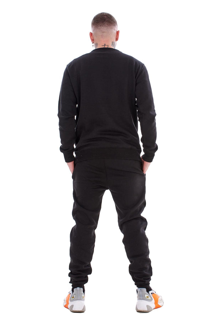 ID Mens Crewneck Tracksuit With Kangaroo Pockets- 3 Colours