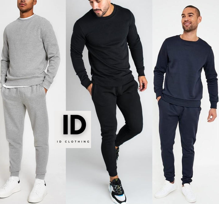 ID Mens Crewneck Tracksuit - 3 Colours