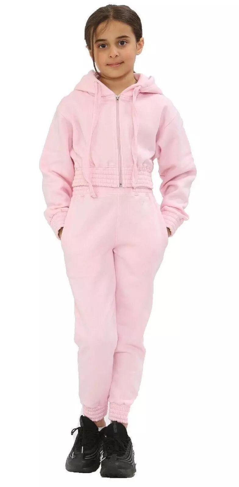 ID Girls Crop Tracksuit - 4 Colours