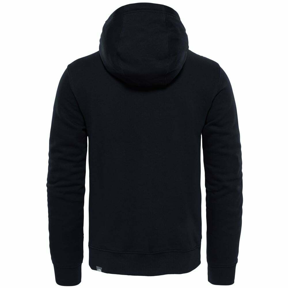 The North Face Mens Drew Peak Embroidery Overhead Hoodie Black