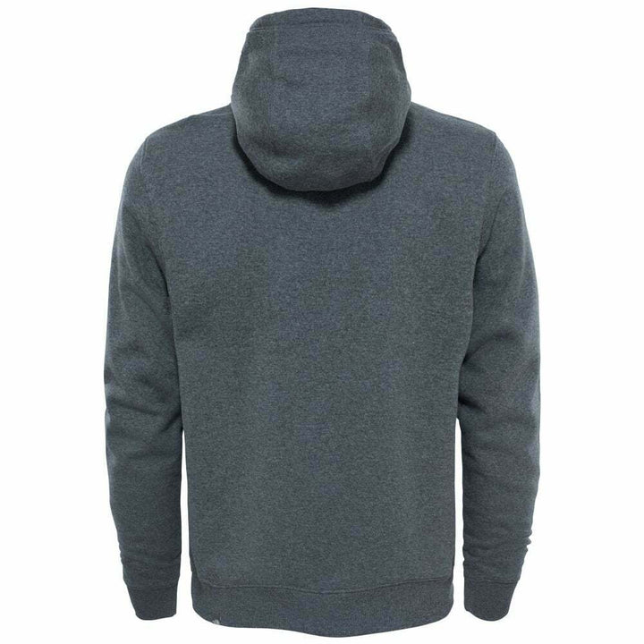 The North Face Mens Drew Peak Embroidery Overhead Hoodie Grey