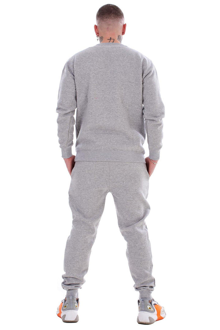 ID Mens Crewneck Tracksuit With Kangaroo Pockets- 3 Colours