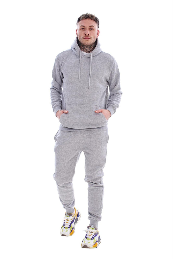 ID Mens Hooded Hooded Pullover Tracksuit - 3 Colours