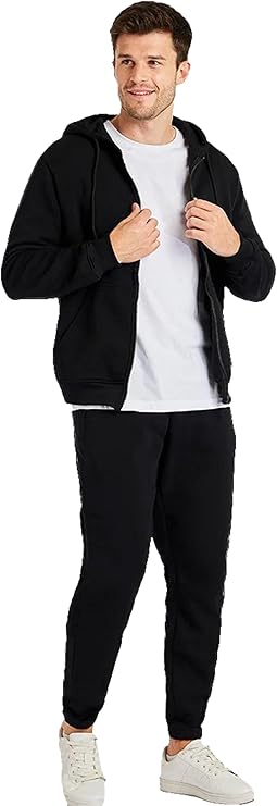 ID Mens Hooded Zip Tracksuit - 3 Colours