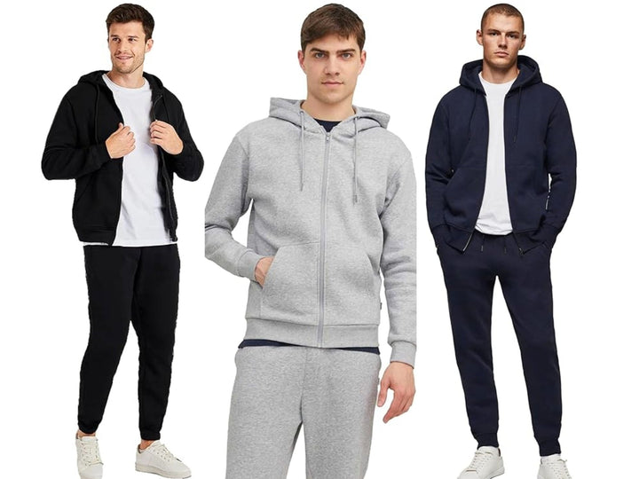 ID Mens Hooded Zip Tracksuit - 3 Colours