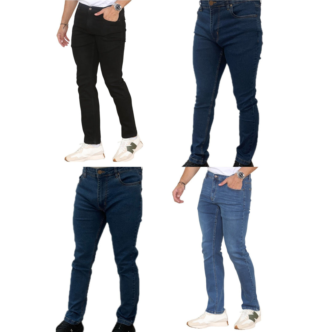 Mens Stretch Jeans Pants