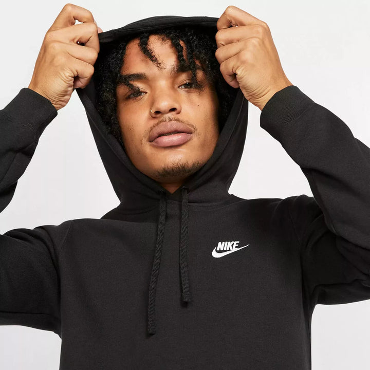 Nike Black Club Mens Hoodie