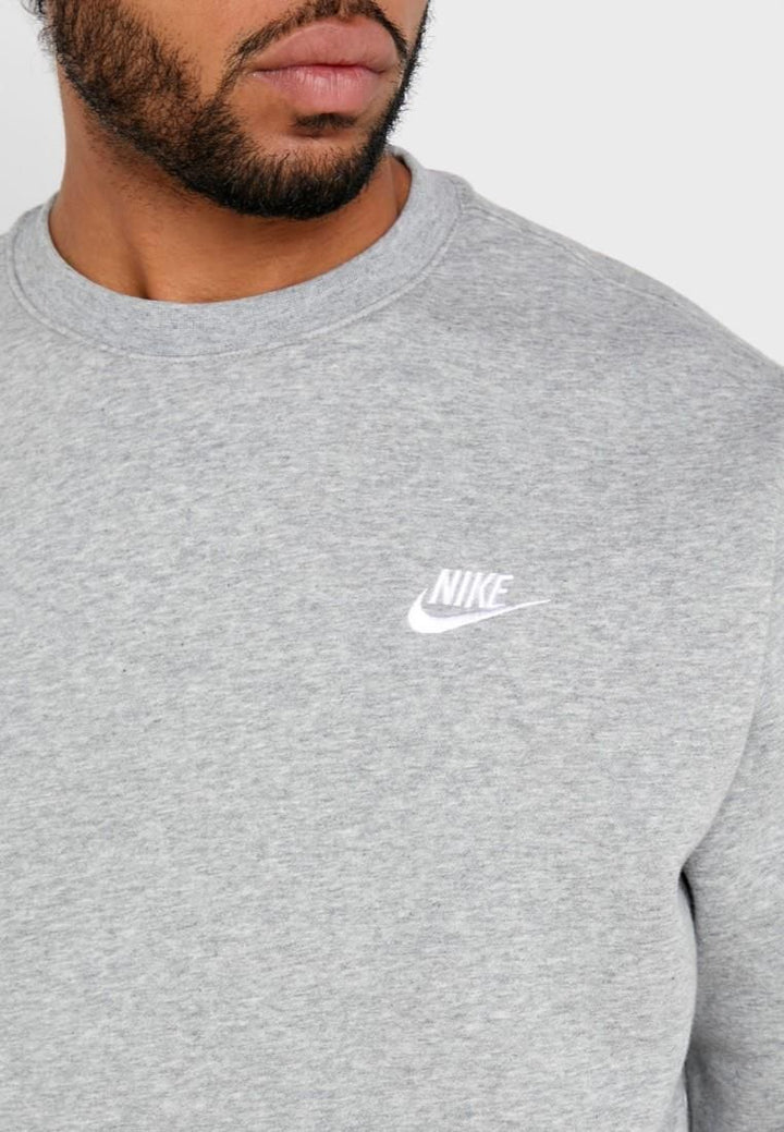 Nike Club Crewneck Tracksuit - Grey