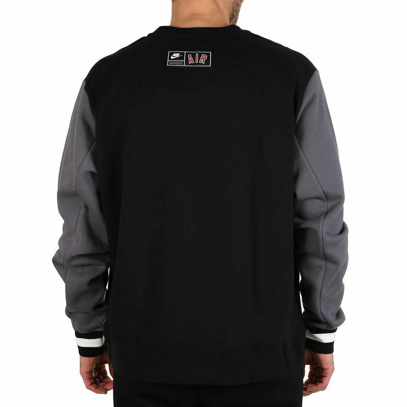 Nike Air Crewneck Logo Tracksuit - Black