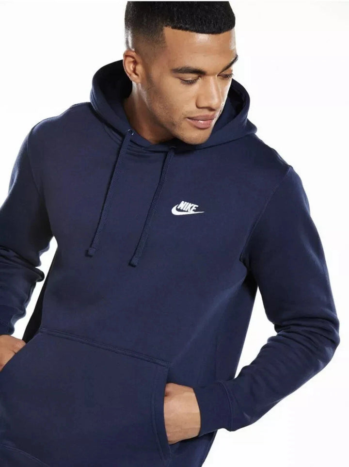 Nike Navy Club Men's Hoodie