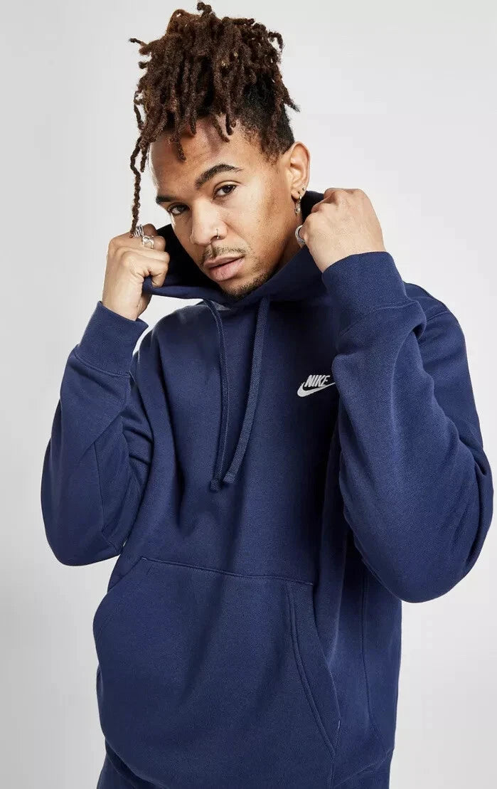 Nike Navy Club Men's Hoodie