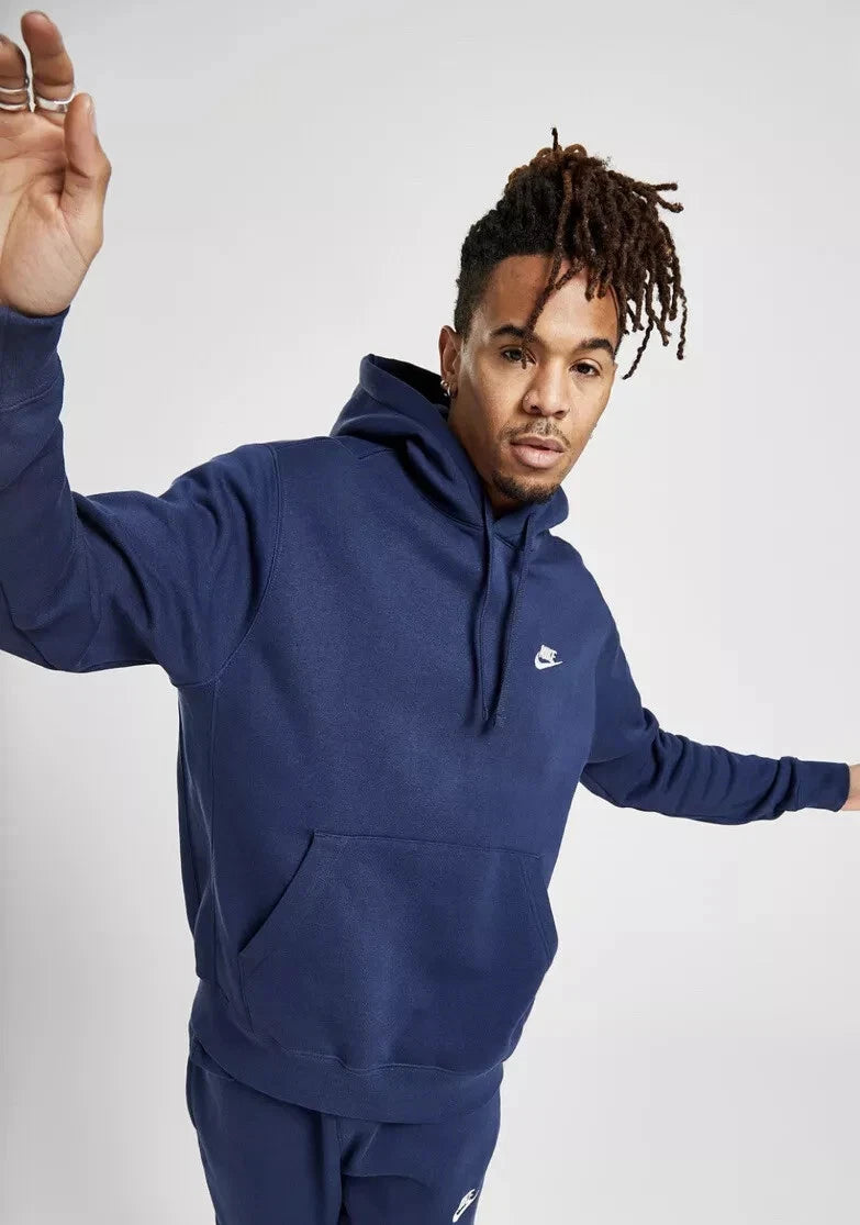 Nike Navy Club Men's Hoodie