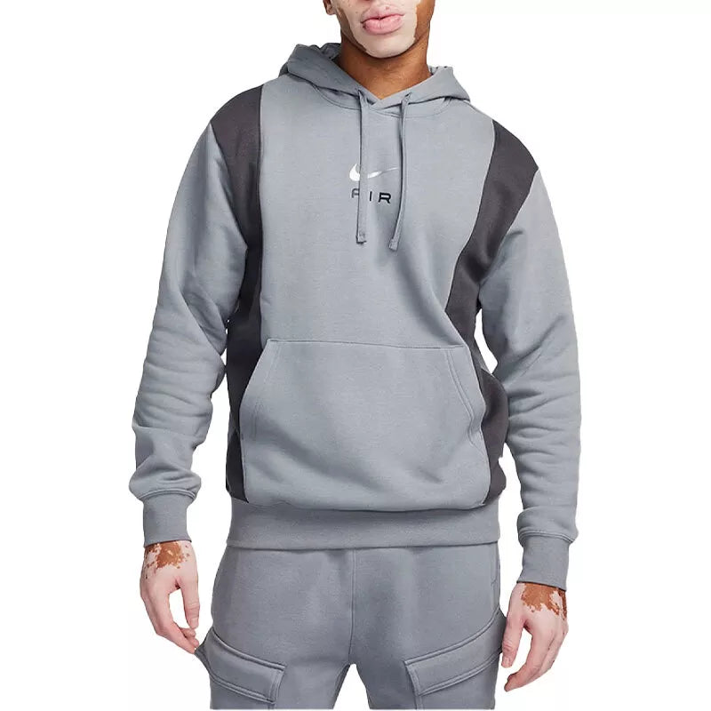 Nike Air Grey Swoosh Panel Hooded Tracksuit