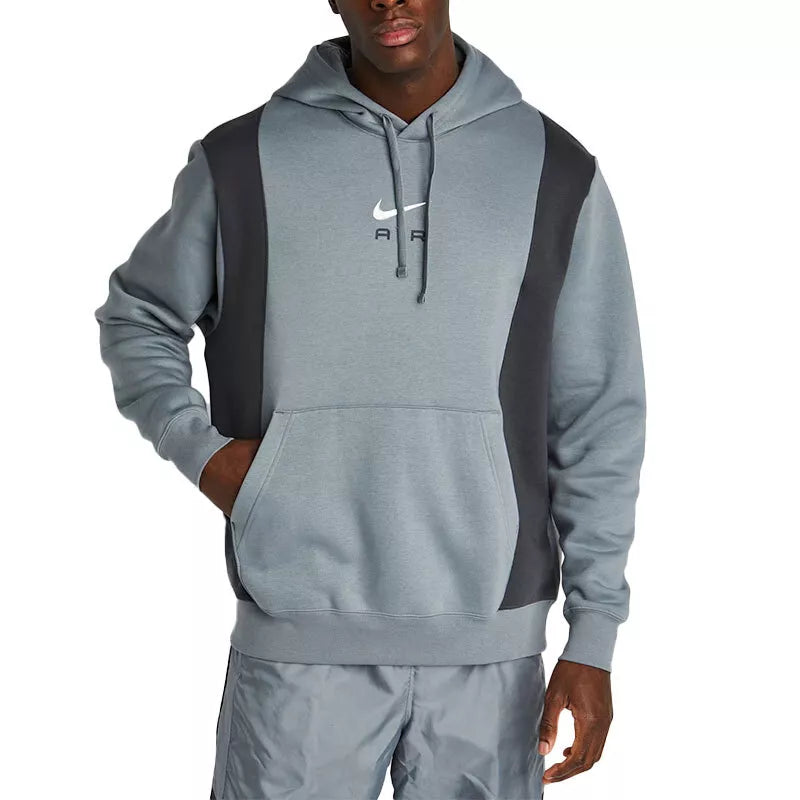 Nike Air Grey Swoosh Panel Hooded Tracksuit