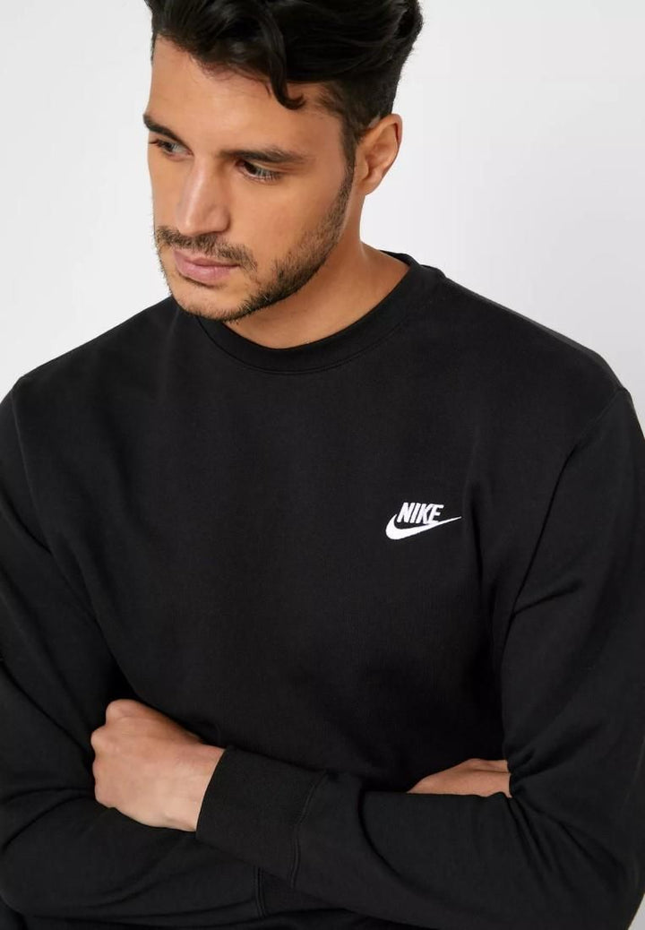 Nike Club Crewneck Tracksuit - Black