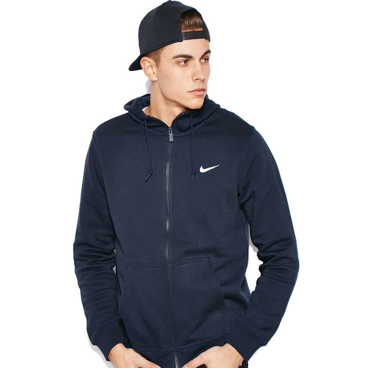 Nike Club Hooded Tracksuit - Navy