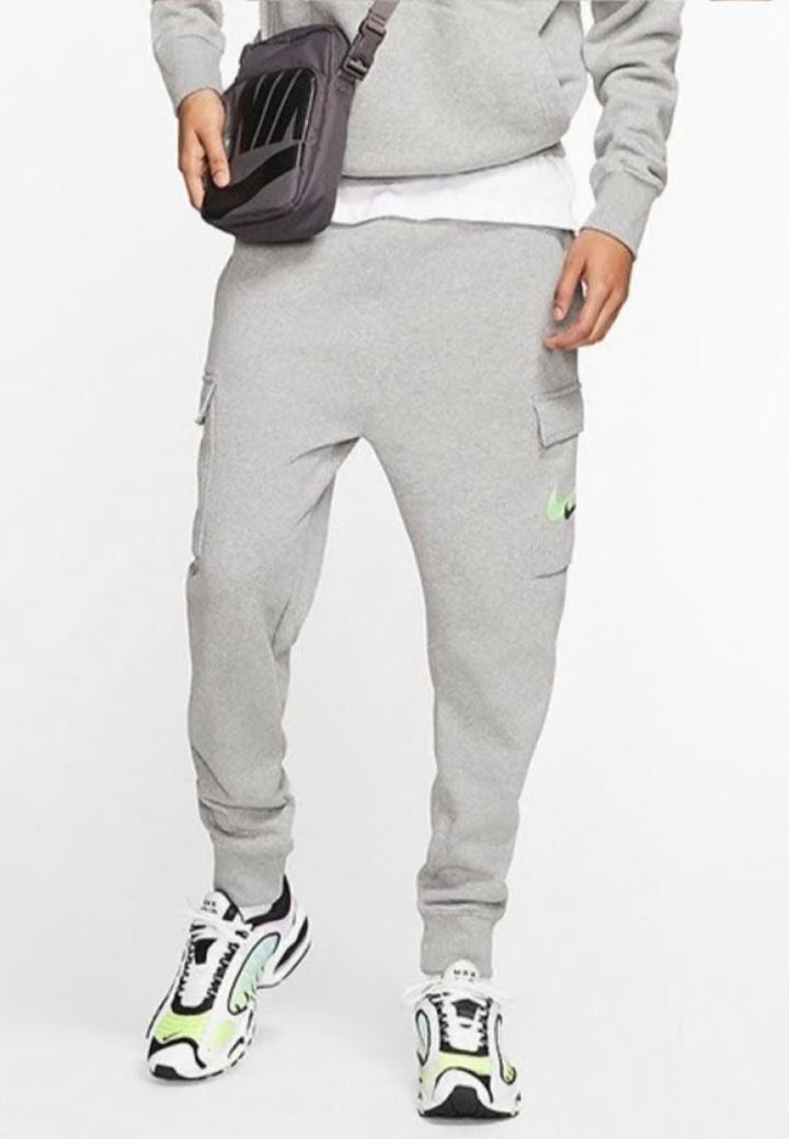 Nike Sportswear Swoosh Grey Tracksuit