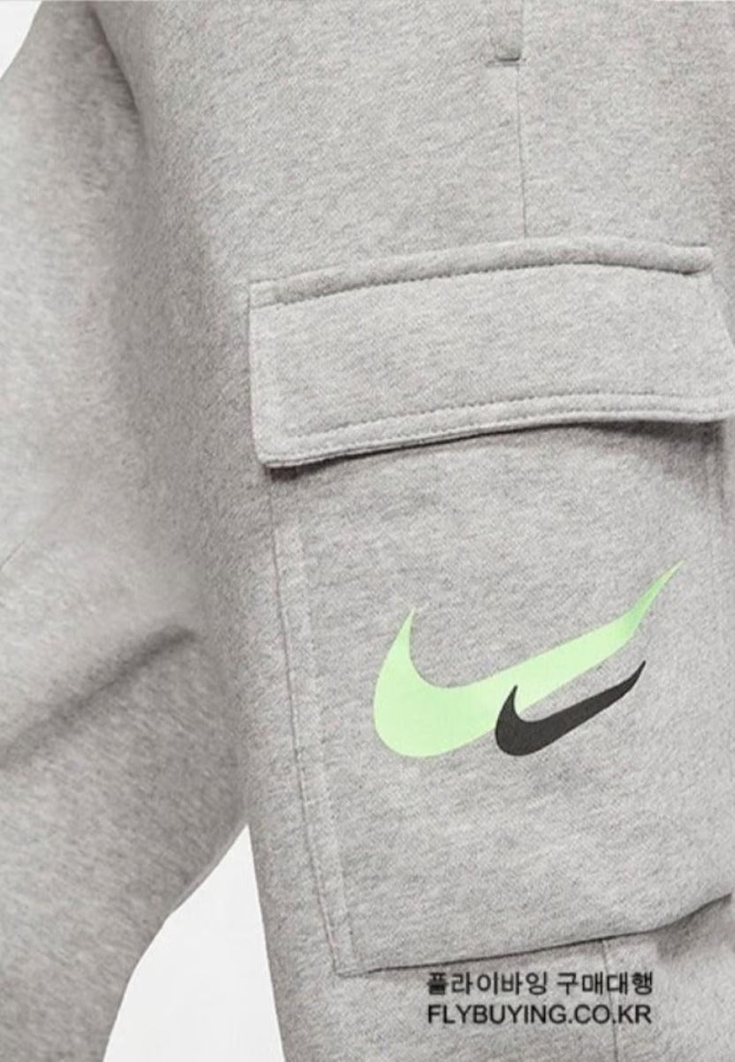 Nike Sportswear Swoosh Grey Tracksuit