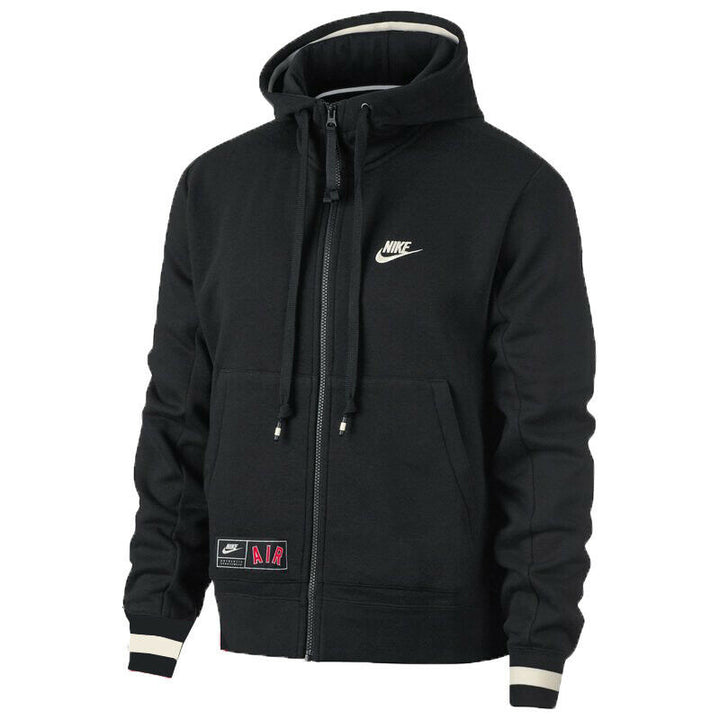 Nike Air Mens Zip Logo Tracksuit - Black