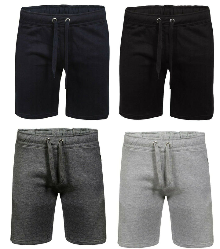 ID Mens Cotton Fleece Shorts - 4 Colours