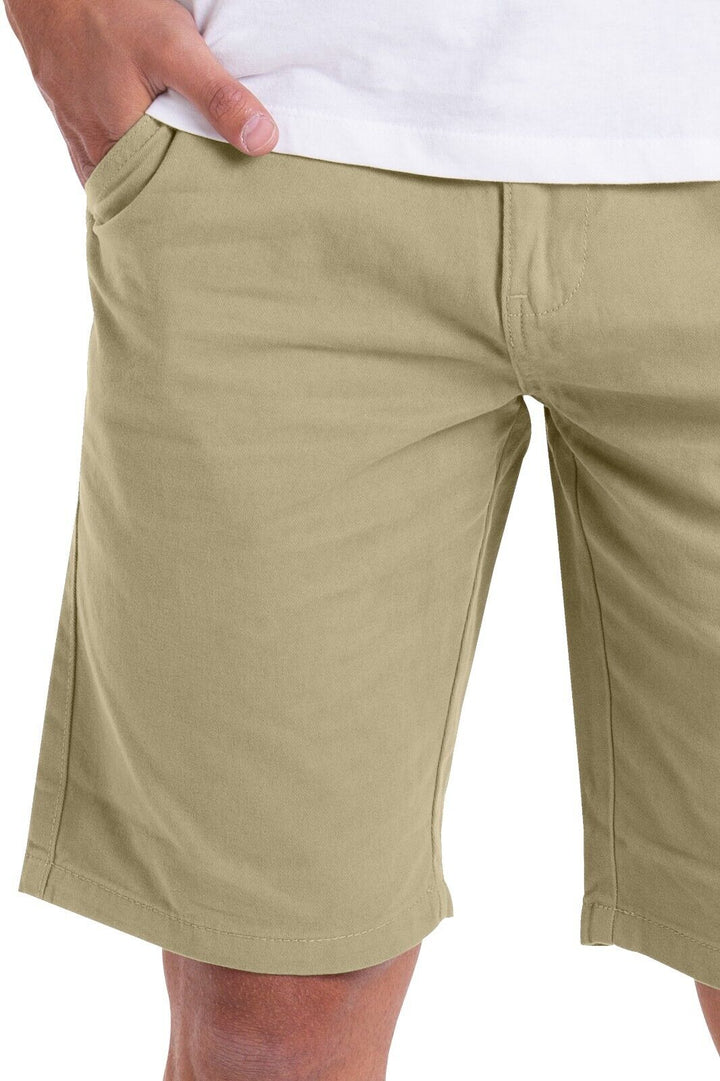 men's chino shorts casual fit