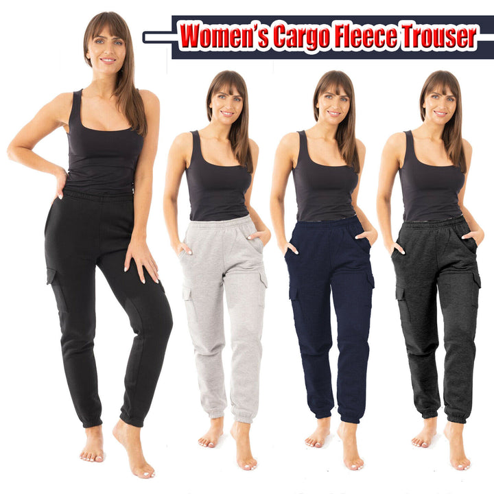 ID Womens Cargo Premium Joggers - 4 Colours