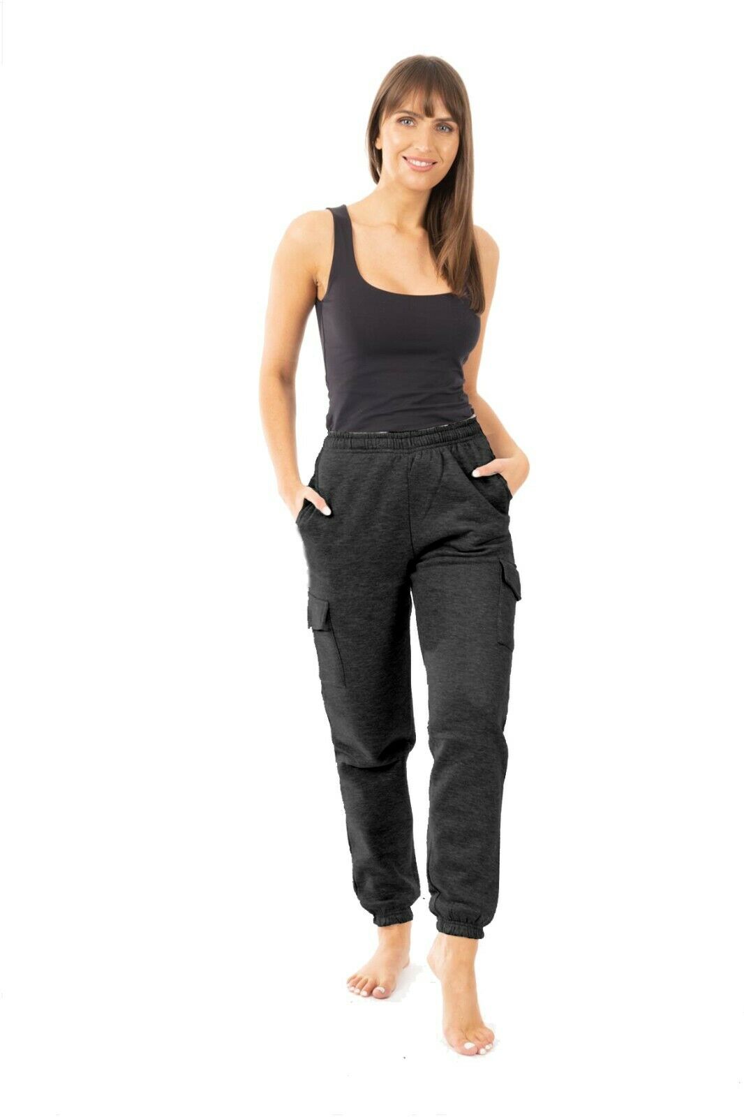 ID Womens Cargo Premium Joggers - 4 Colours