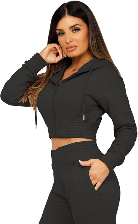 ID Womens Crop Tracksuit - 4 Colours