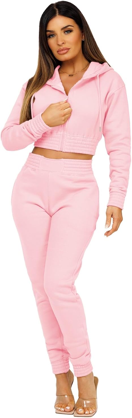 ID Womens Crop Tracksuit - 4 Colours