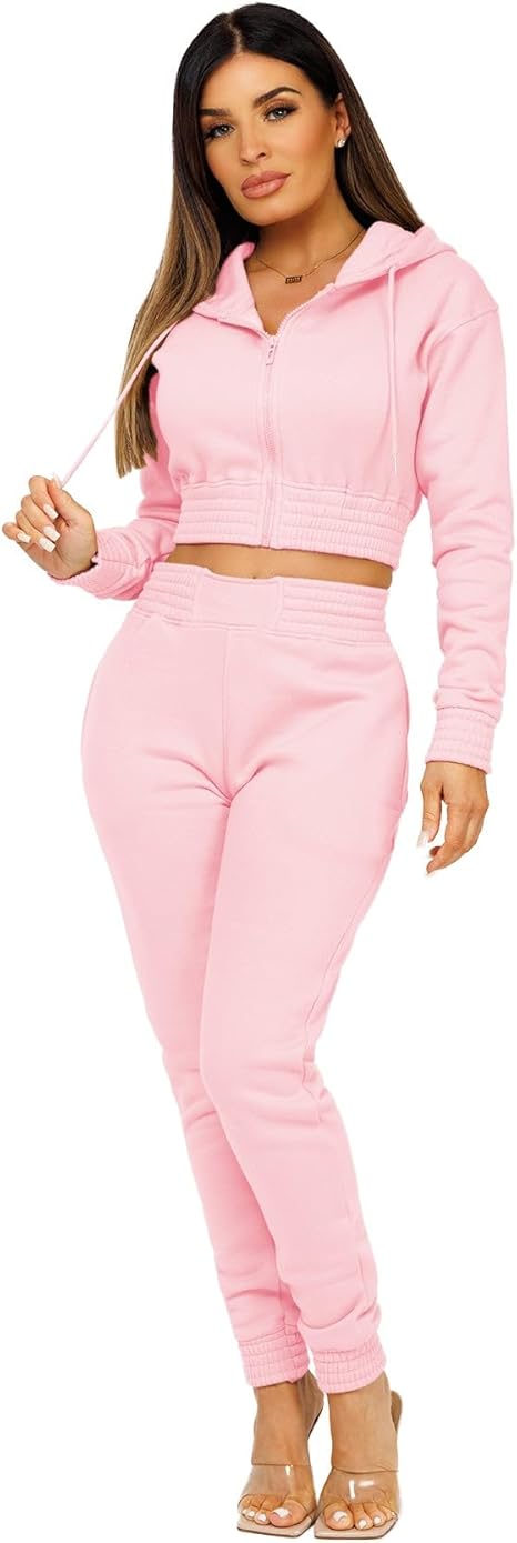 ID Womens Crop Tracksuit - 4 Colours