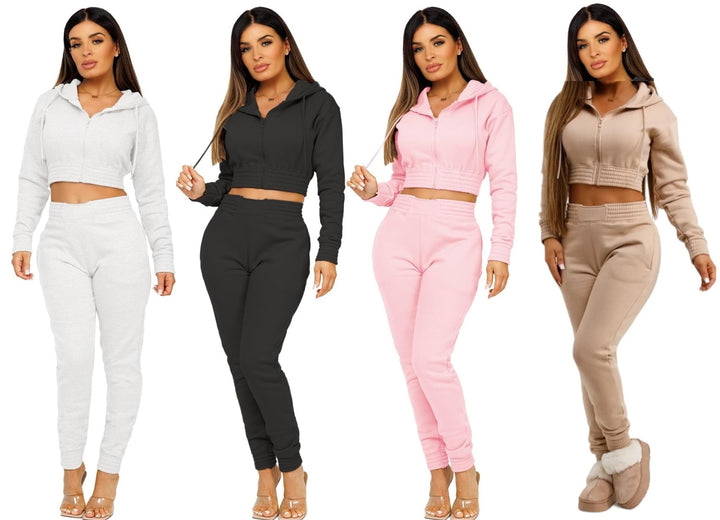 ID Womens Crop Tracksuit - 4 Colours