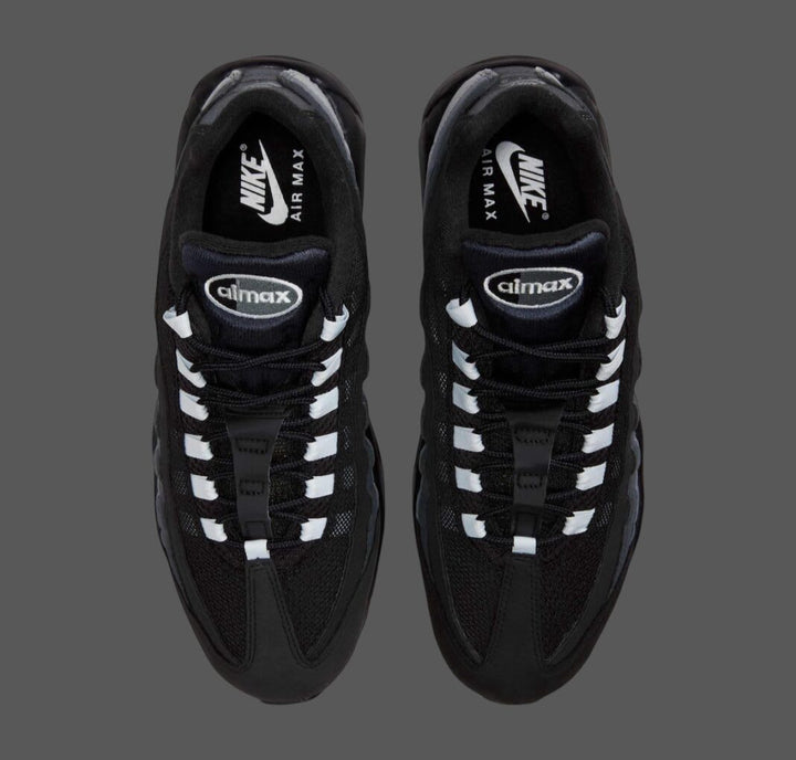 Nike Air Max 95 Trainers Mens Black Grey Gradient Lifestyle Shoes FV4710-003