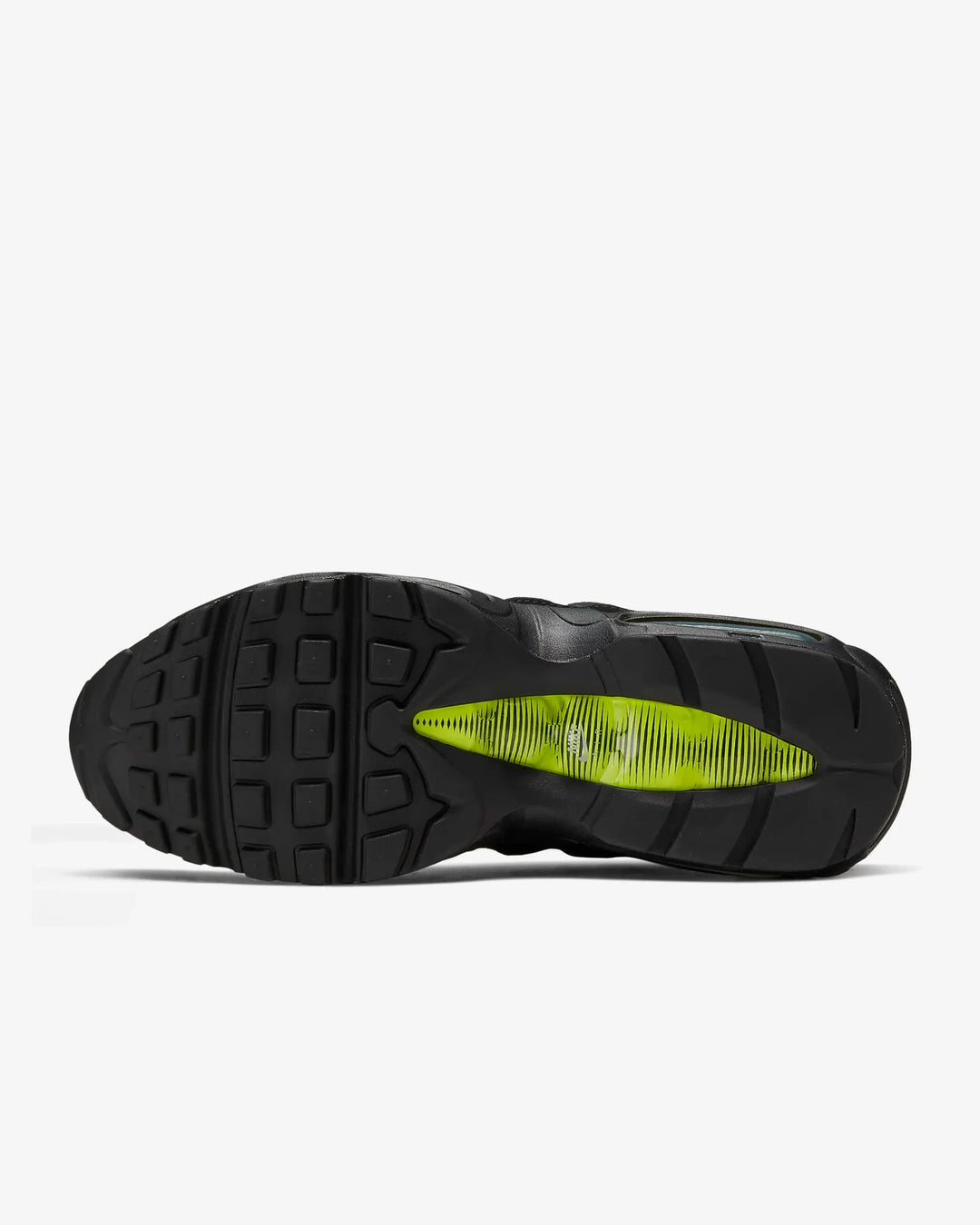 Nike Air Max 95 Trainers Mens Retro Logo Black Volt Low Top Casual Lifestyle Shoes CV1635-002