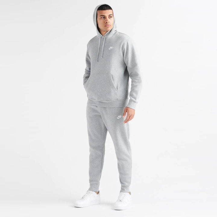 Nike Club Hooded Tracksuit - Grey