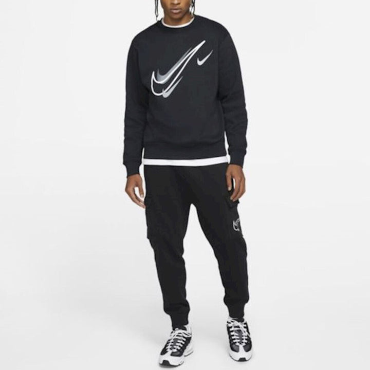 Nike Multi Swoosh Black Tracksuit