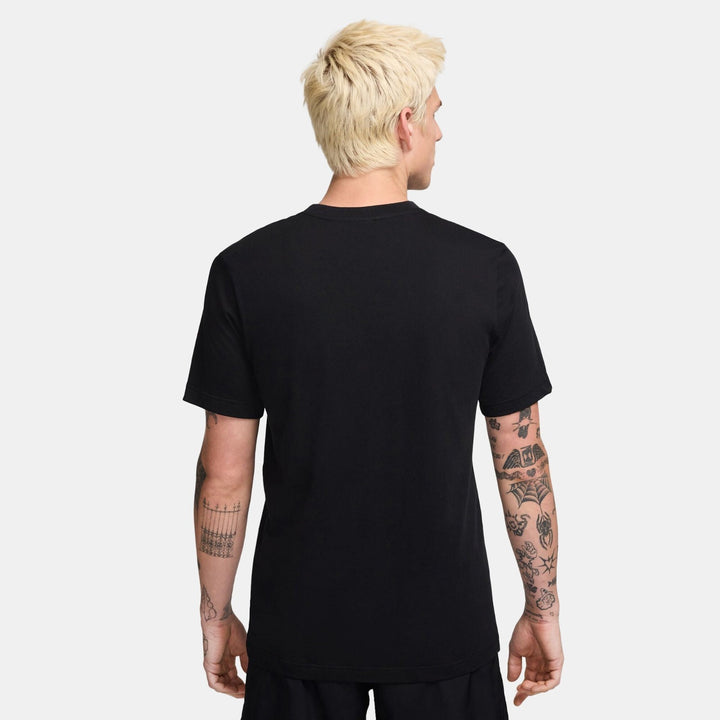 Nike Air T-Shirt Mens Black Gold Graphic Print
