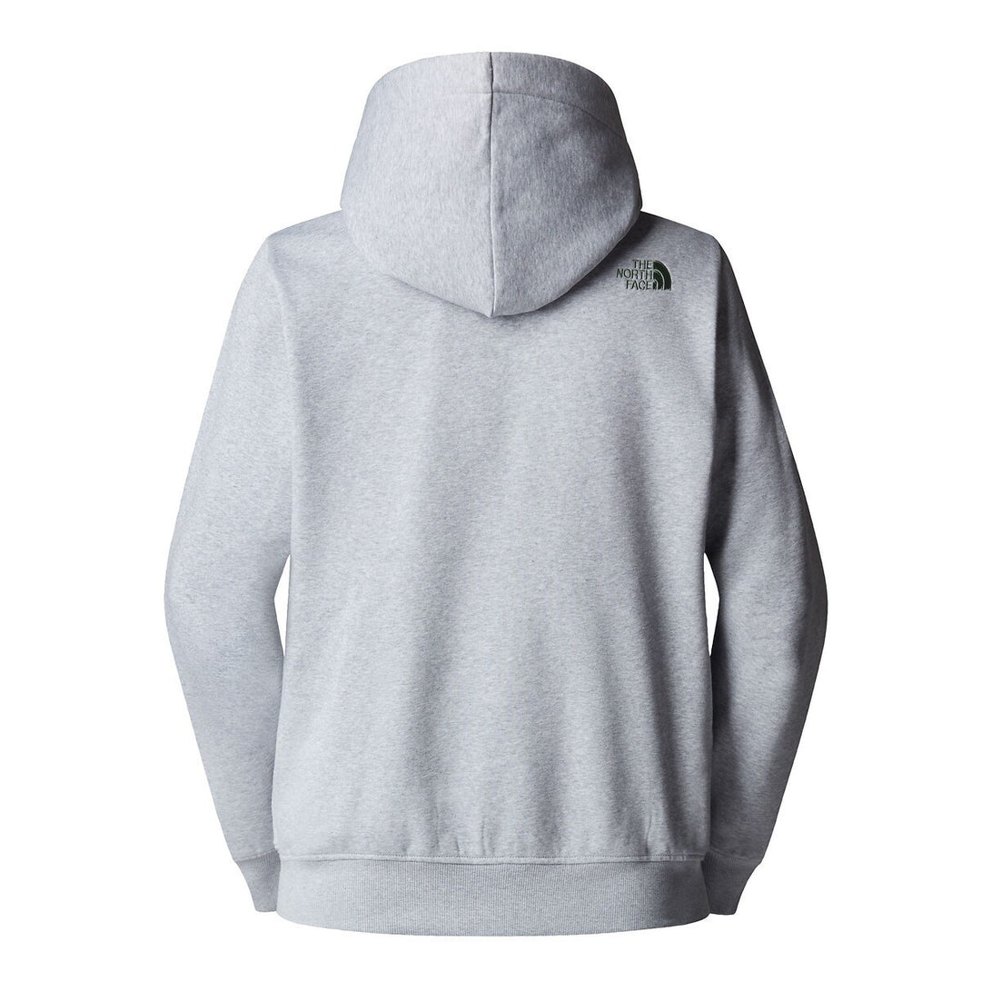 The North Face Pullover Hoodie Men Drew Peak Grey Green Sweatshirt