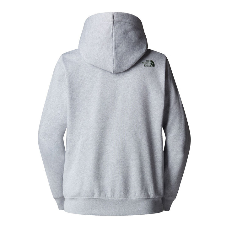 The North Face Pullover Hoodie Men Drew Peak Grey Green Sweatshirt