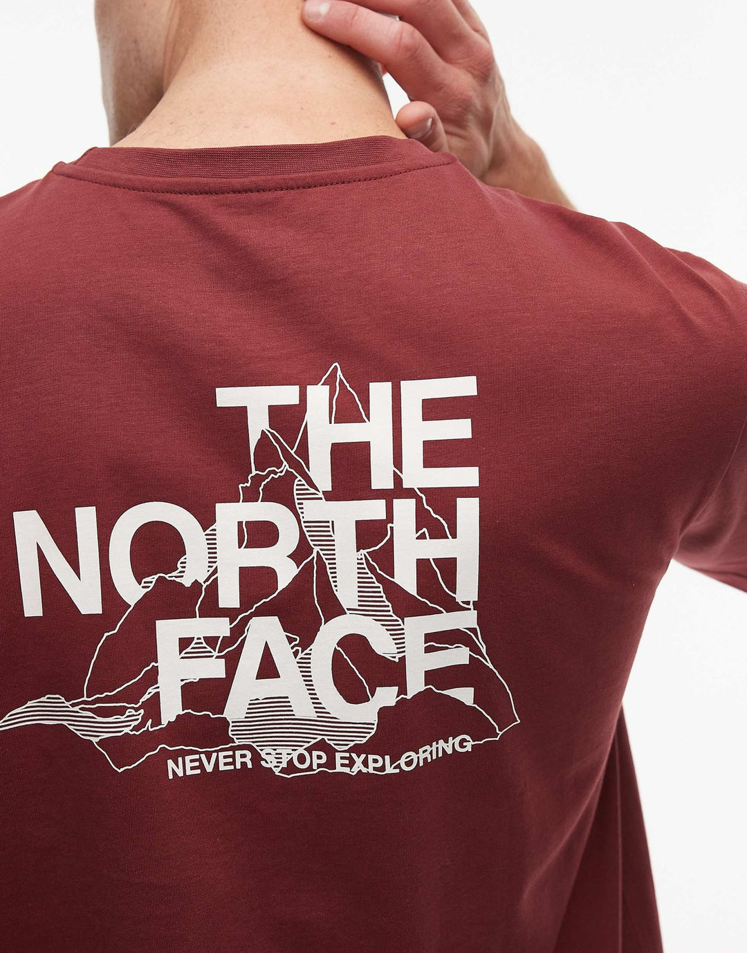 The North Face T-Shirt Mens Mountain Sketch