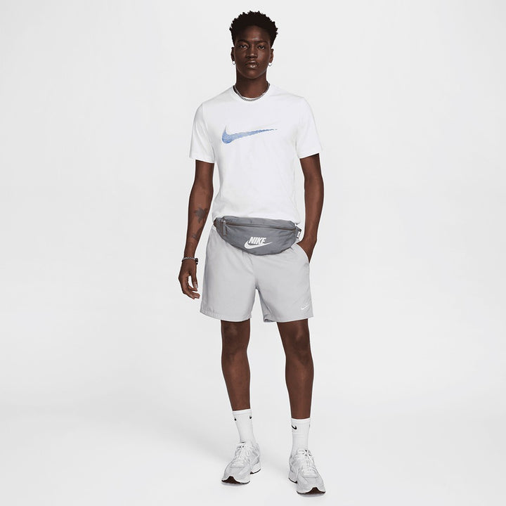 Nike T Shirt Mens White Sportswear Swoosh Print Cotton Everyday Wear Classic Tee