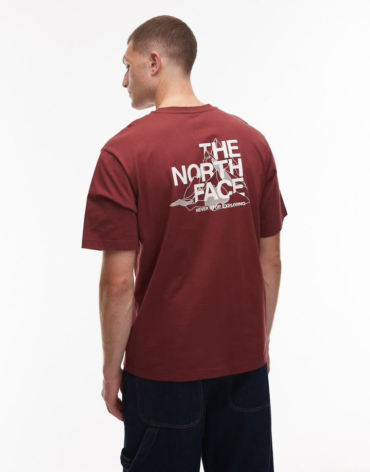 The North Face T-Shirt Mens Mountain Sketch