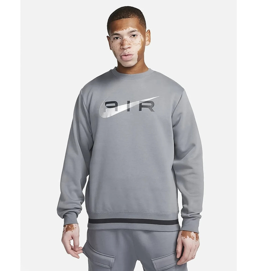 Nike Crewneck Tracksuit Mens Grey Air Swoosh Sweatshirt