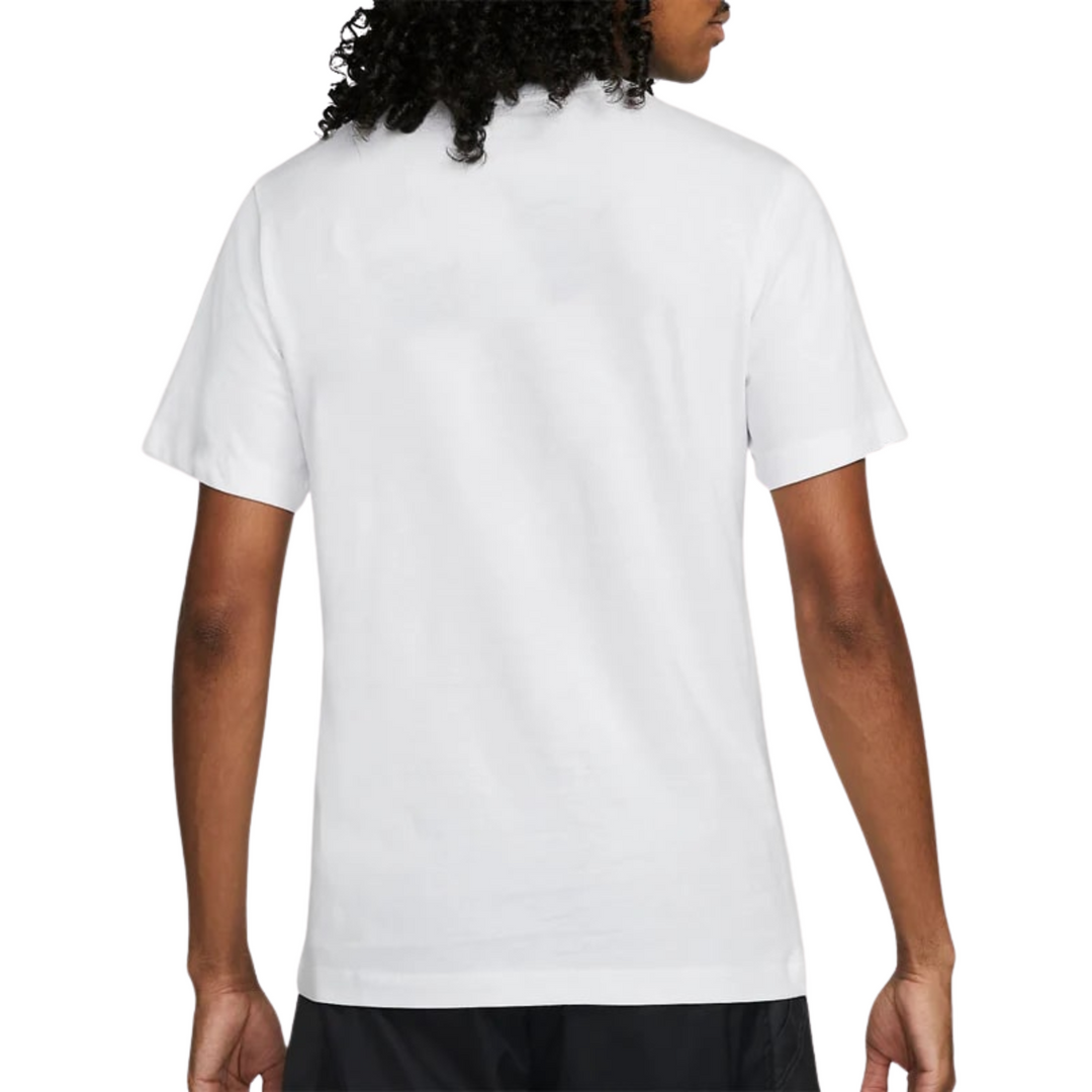 Nike T Shirt Mens White Sportswear Air Max Graphic Print Cotton Short Sleeve Tee