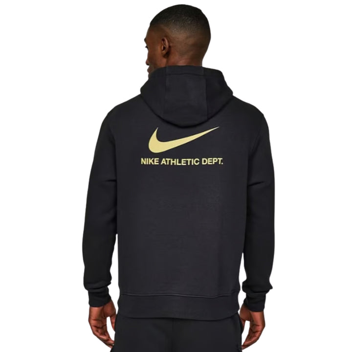 Nike Hoodie Mens Black Sportswear Repeat Swoosh
