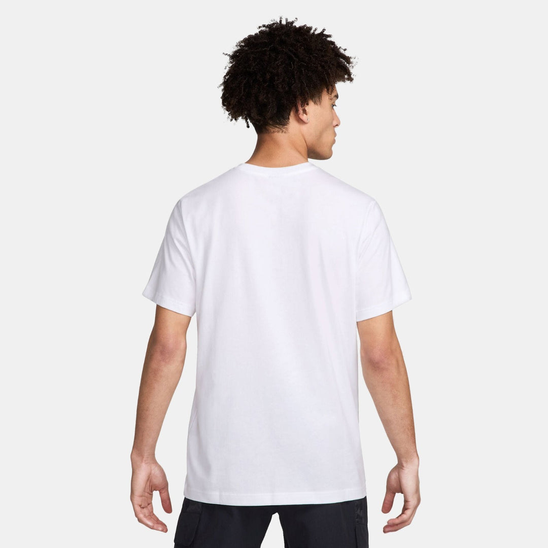 Nike Air Mens T-Shirt White Black Graphic Print