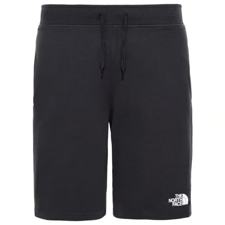 The North Face Shorts Men Black Standard Light Cotton TNF Logo Summer Activewear