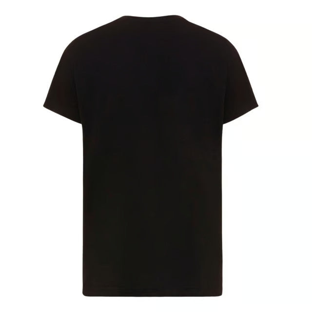 Diesel T-Shirt Mens Black T-Just-Y4 D Logo Short Sleeve Streetwear